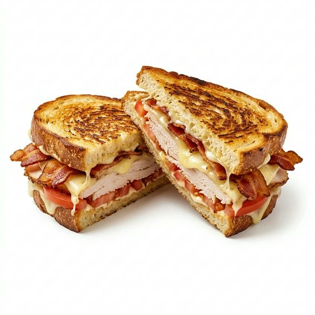 Denny's Super Bird turkey sandwich