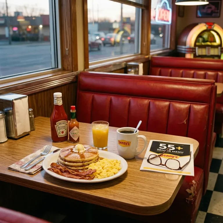 Dennys Senior Denny's hero breakfast - Denny's Menu USA 2026