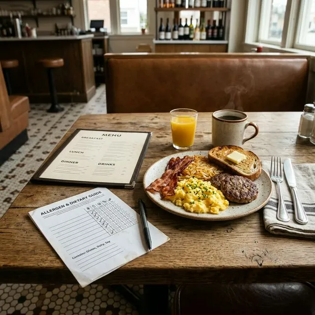 Denny's Food Allergen and Safety Information Guide