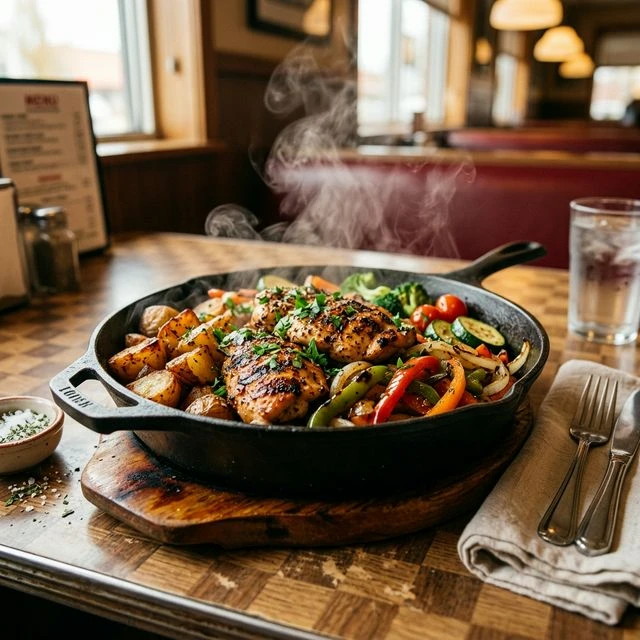Dennys 8 Dinner Skillet - Denny's Menu USA 2026