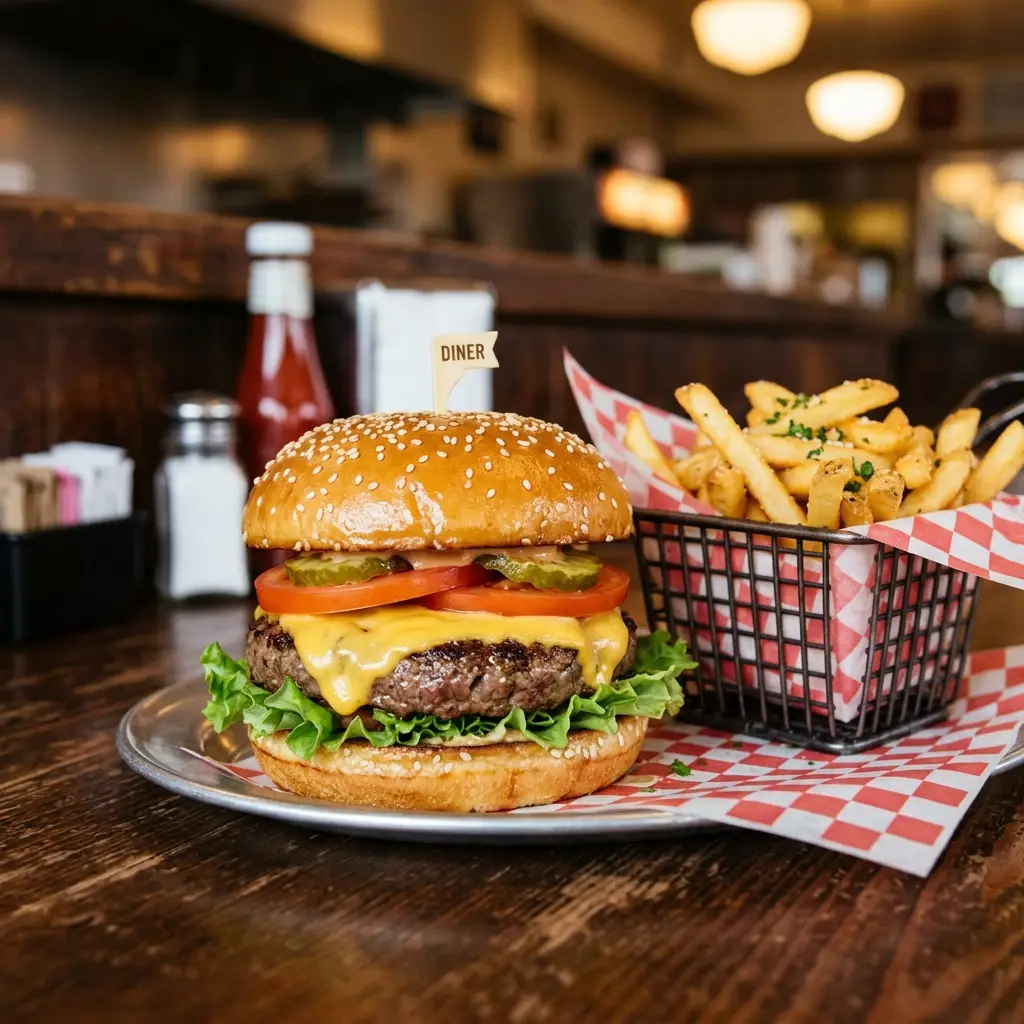 Denny's Burgers Menu