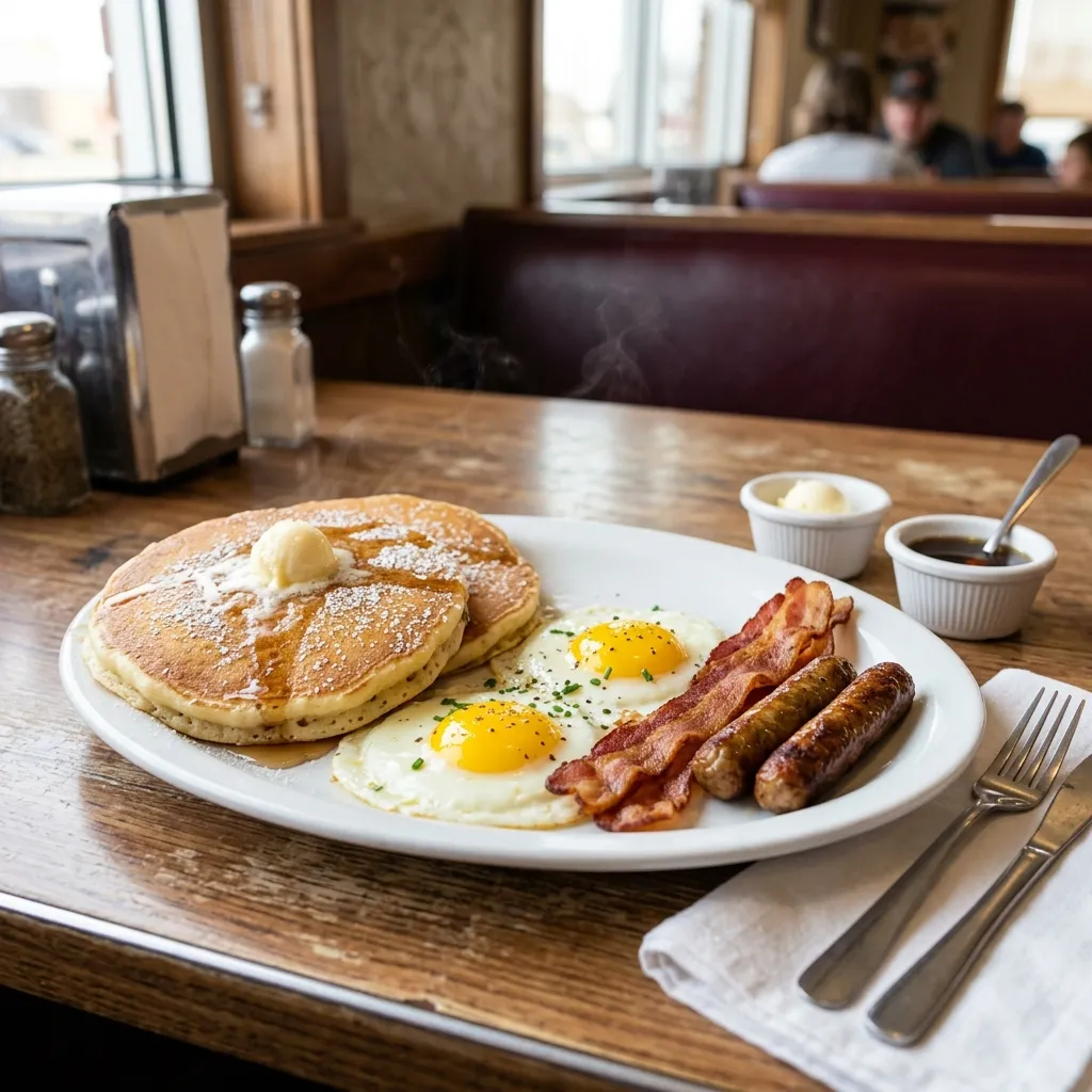 Denny's Original Grand Slam breakfast